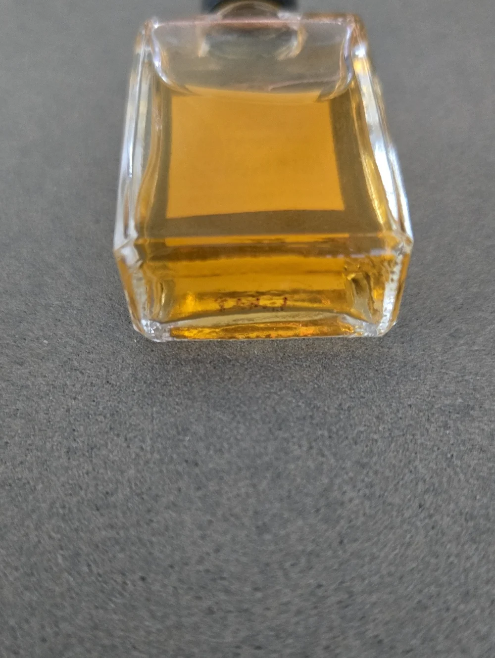 Rare VINTAGE CHANEL N°5 Colletible Bottle Deluxe Mini Glass Bottle Black Cap Top